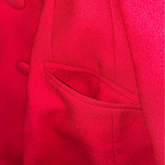 Kasper red coat - Picture 5 of 5